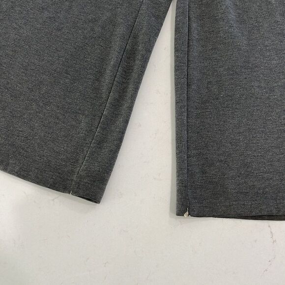 Nap Loungewear Cropped Wide Leg Pull On Pants Gray M - Picture 3 of 6